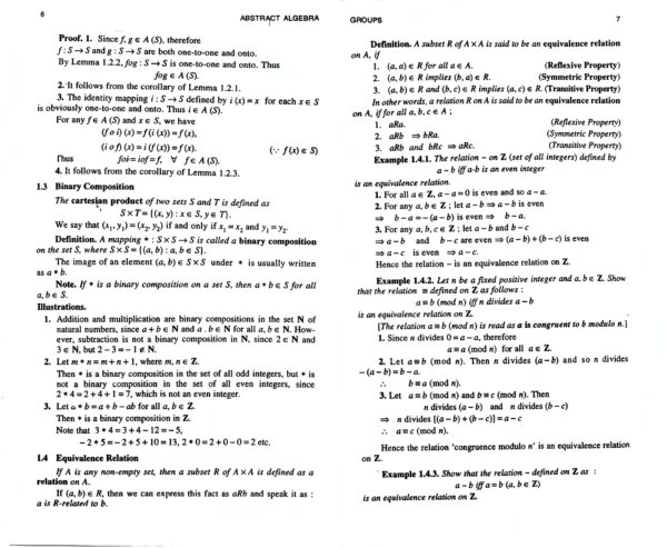 Abstract Algebra Group Theory for B.A. & B.Sc. Mathematics Students – Complete Guide 7 Abstract Algebra: Group Theory for B.A. & B.Sc. Mathematics Students – Complete Guide