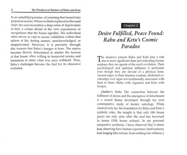 The Paradoxical Balance of Rahu and Ketu Desire to Detachment 6 The Paradoxical Balance of Rahu and Ketu: Desire to Detachment